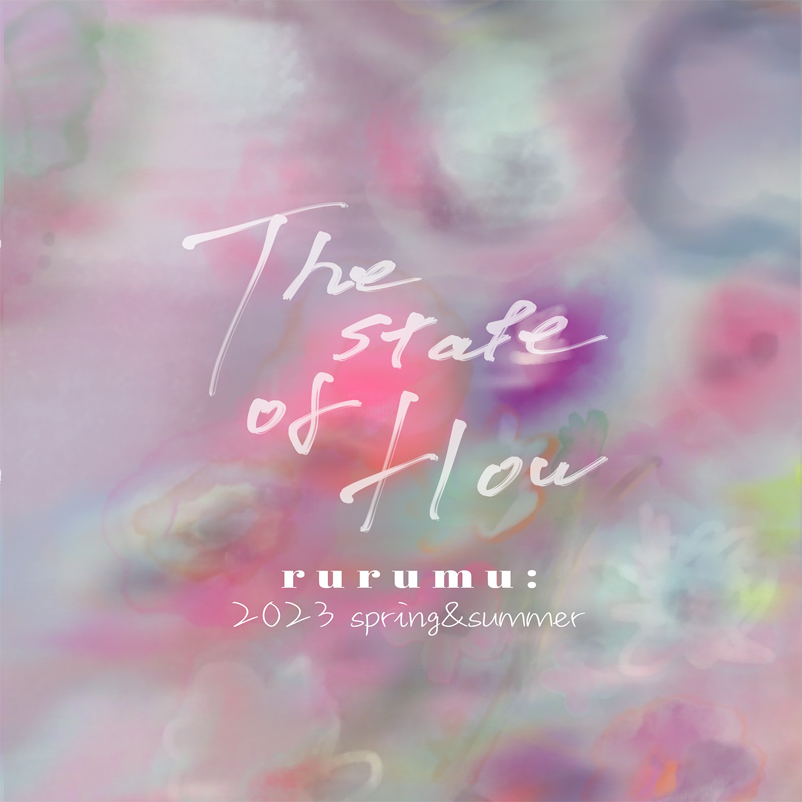 rurumu: 2023 spring&summer collection “The state of flow” 展示受注会